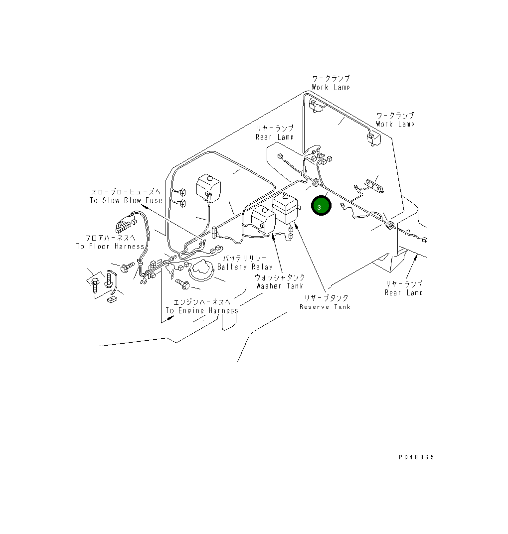 Жгут проводов 418-06-22160 Komatsu