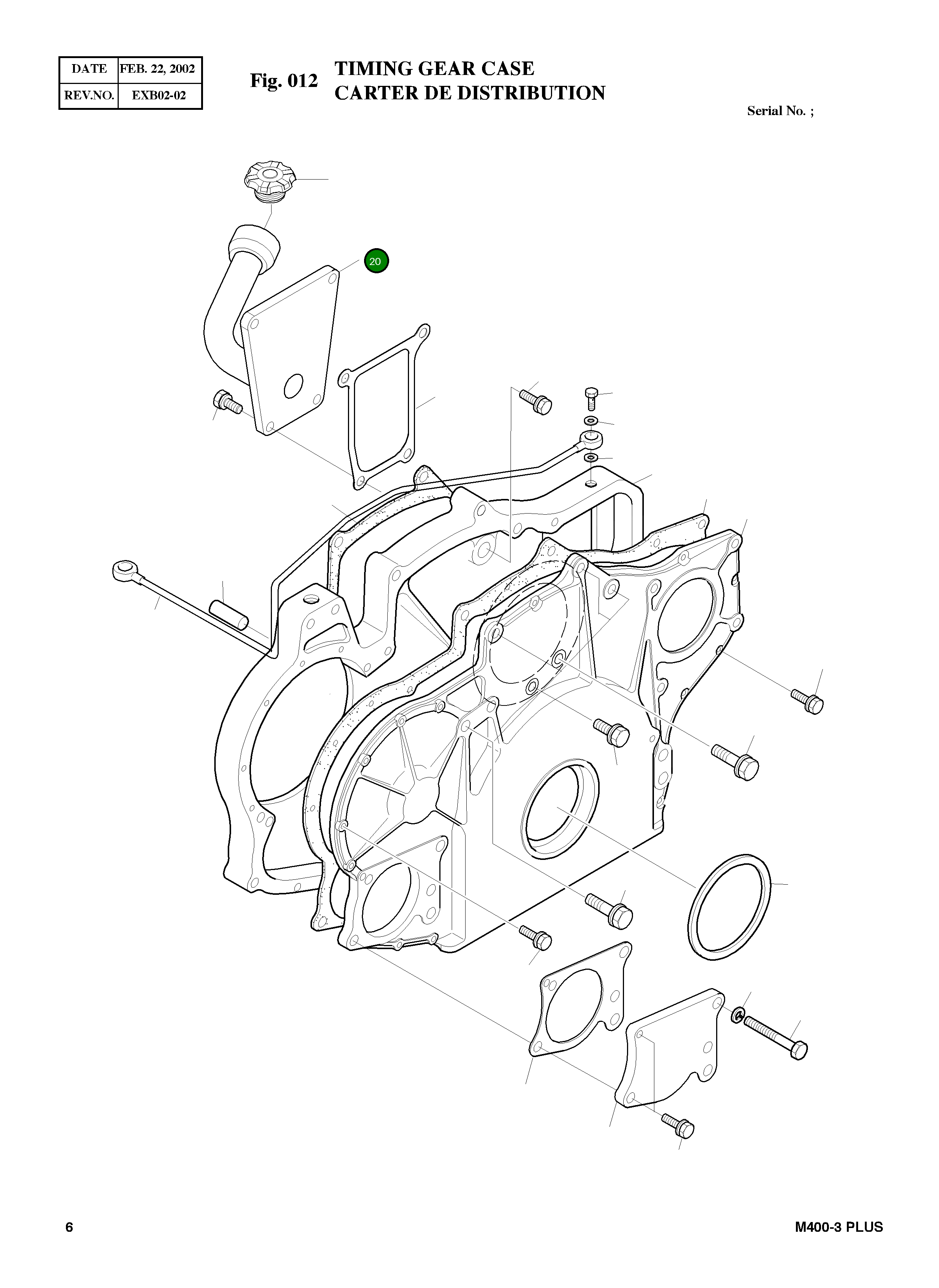Глухая крышка, в сборе 65.91601-6001 Komatsu
