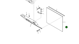 Защитный кожух 561-54-87420 Komatsu
