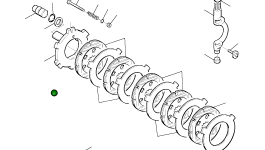 Диск HU1717403 Komatsu