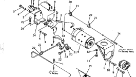 Кабель 561-40-45130 Komatsu
