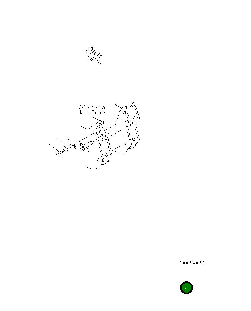 Жгут проводов 195-06-43111 Komatsu