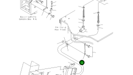 Кабель 421-54-11581 Komatsu