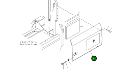 Дверь 20G-54-31321 Komatsu