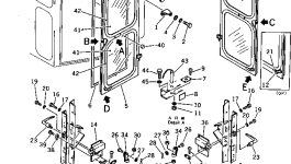 Дверь 237-855-1130 Komatsu