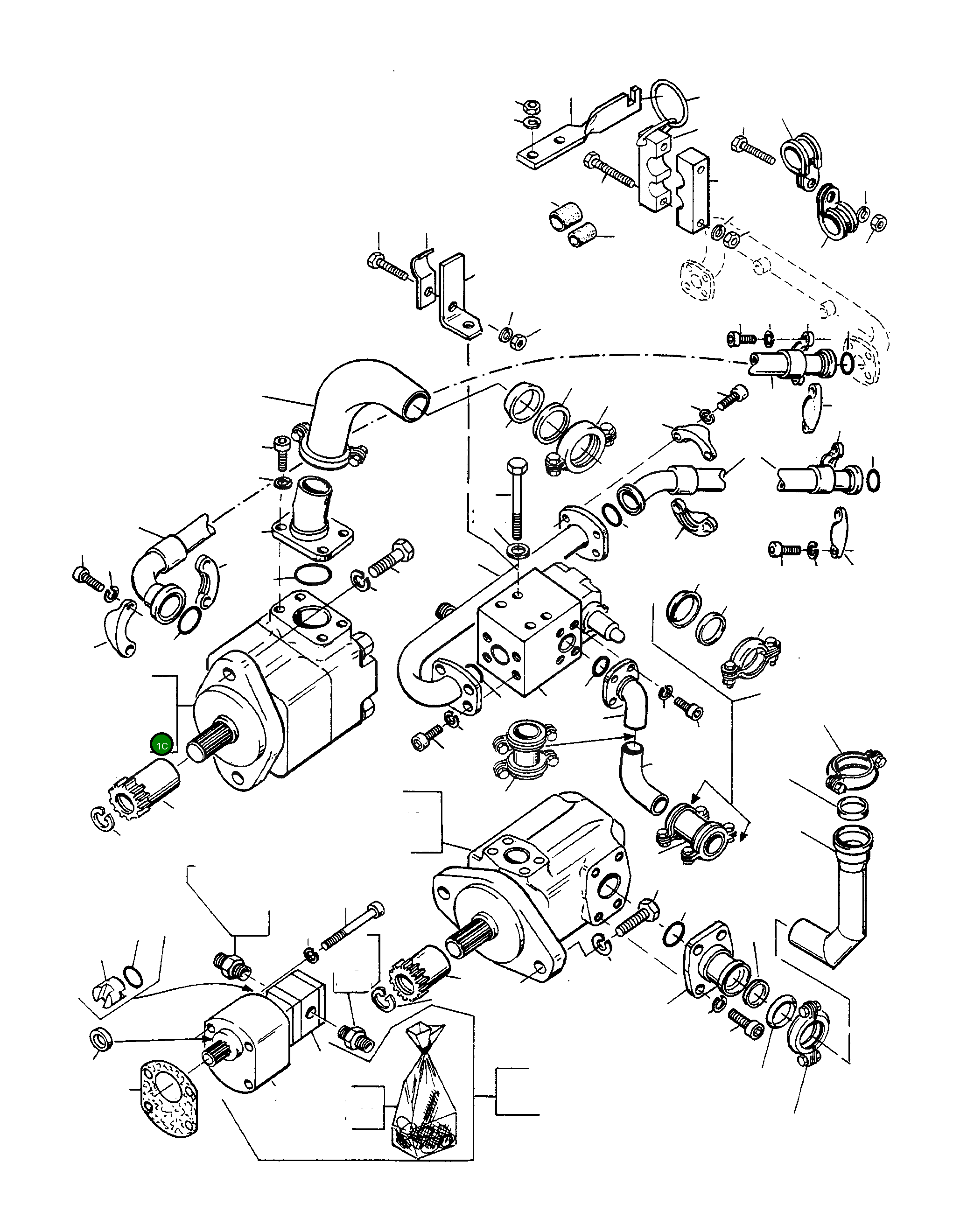 Вставка 3235643M91 Komatsu