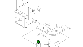 Защитный кожух 561-89-67940 Komatsu