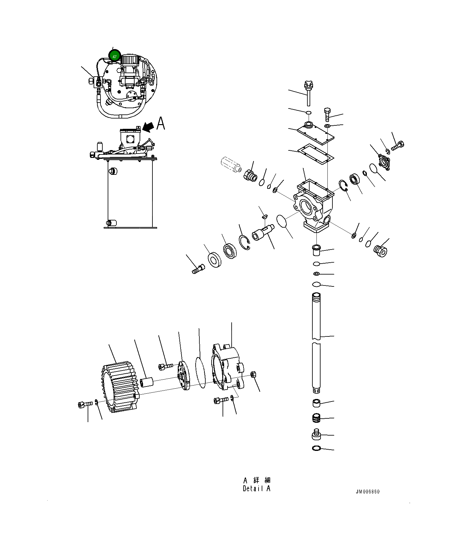 Жгут проводов 561-95-8A670 Komatsu