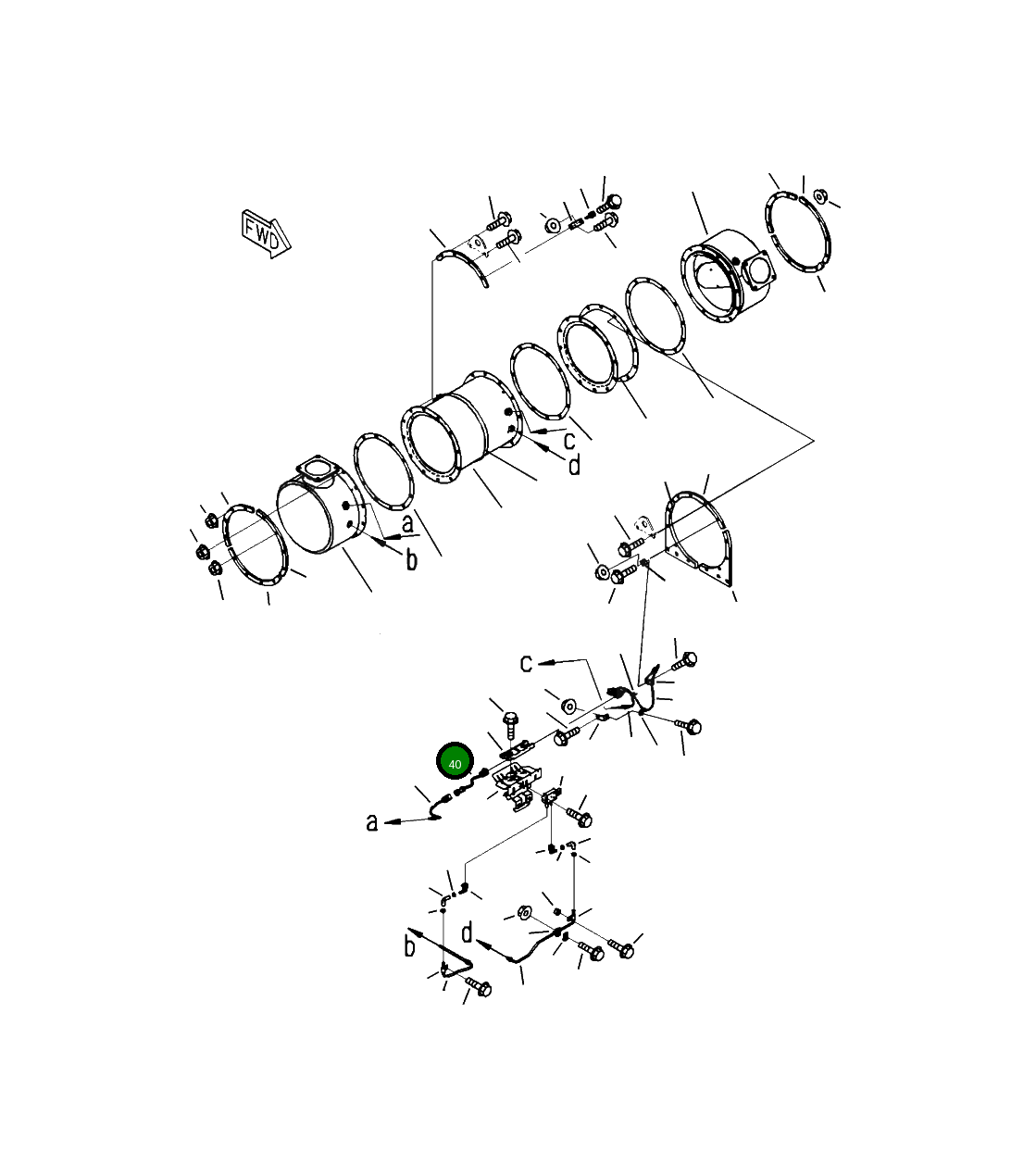 Жгут проводов 6520-81-1070 Komatsu