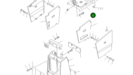 Капот 114-54-51132 Komatsu