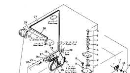 Выключатель 08061-40040 Komatsu