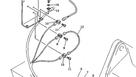 Жгут проводов 208-06-31120 Komatsu