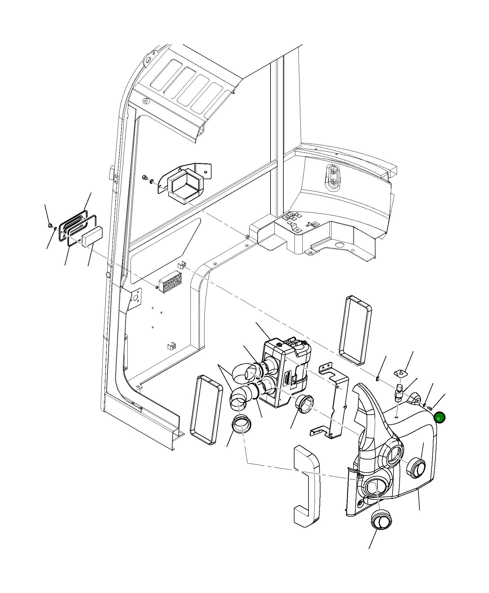 Выключатель 22J-54-R2780 Komatsu