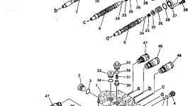 Золотник 700-93-12640 Komatsu