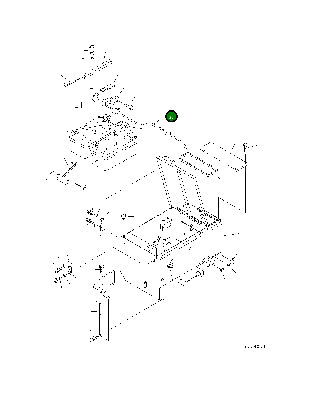 Жгут проводов 427-06-22230 Komatsu
