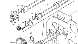Балансирный вал 6141-31-9204 Komatsu