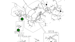 Жгут проводов 207-06-61570 Komatsu