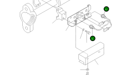 Датчик 23F-843-3530 Komatsu