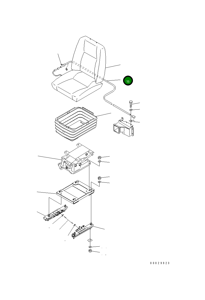Жгут проводов 198-57-65320 Komatsu