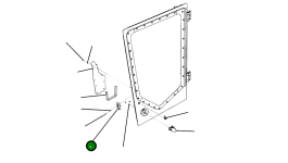 Защёлка 195-211-4510 Komatsu