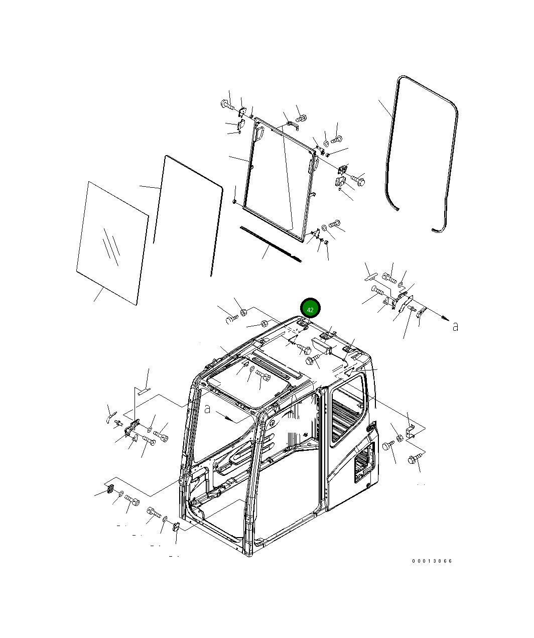 Выключатель 21J-06-12440 Komatsu