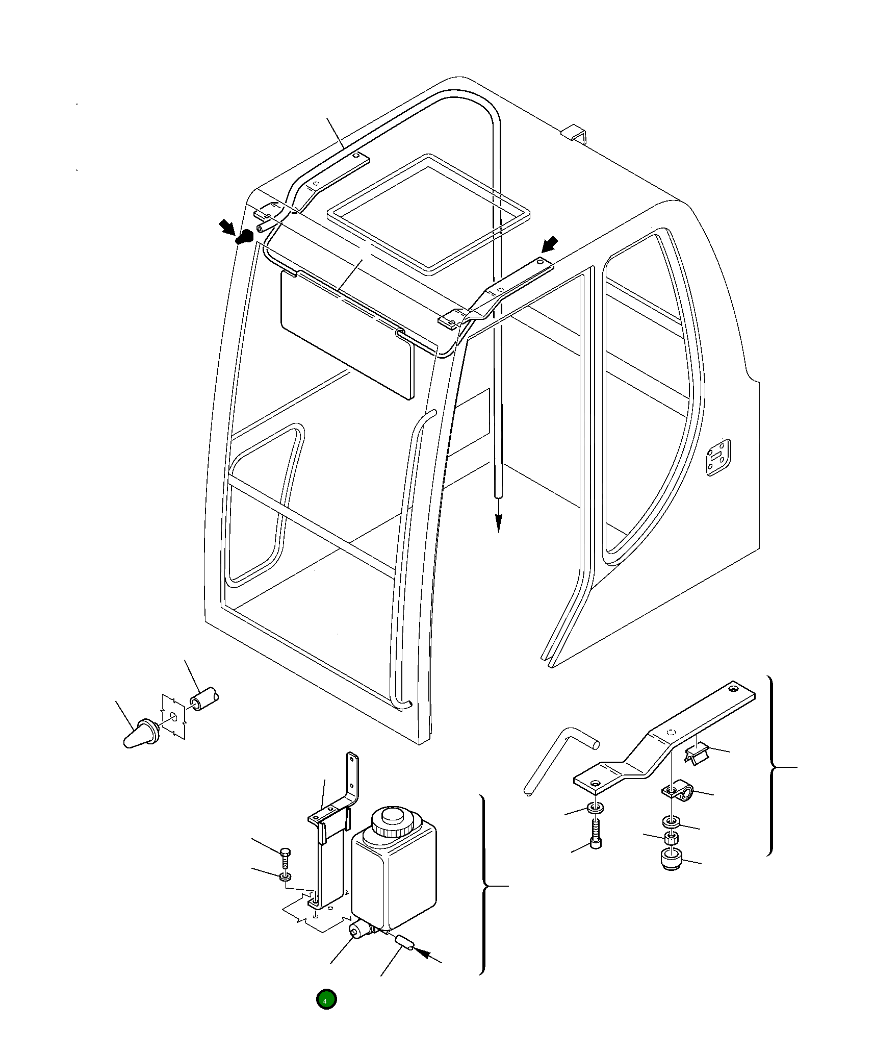 Двигатель 21D-54-14520 Komatsu