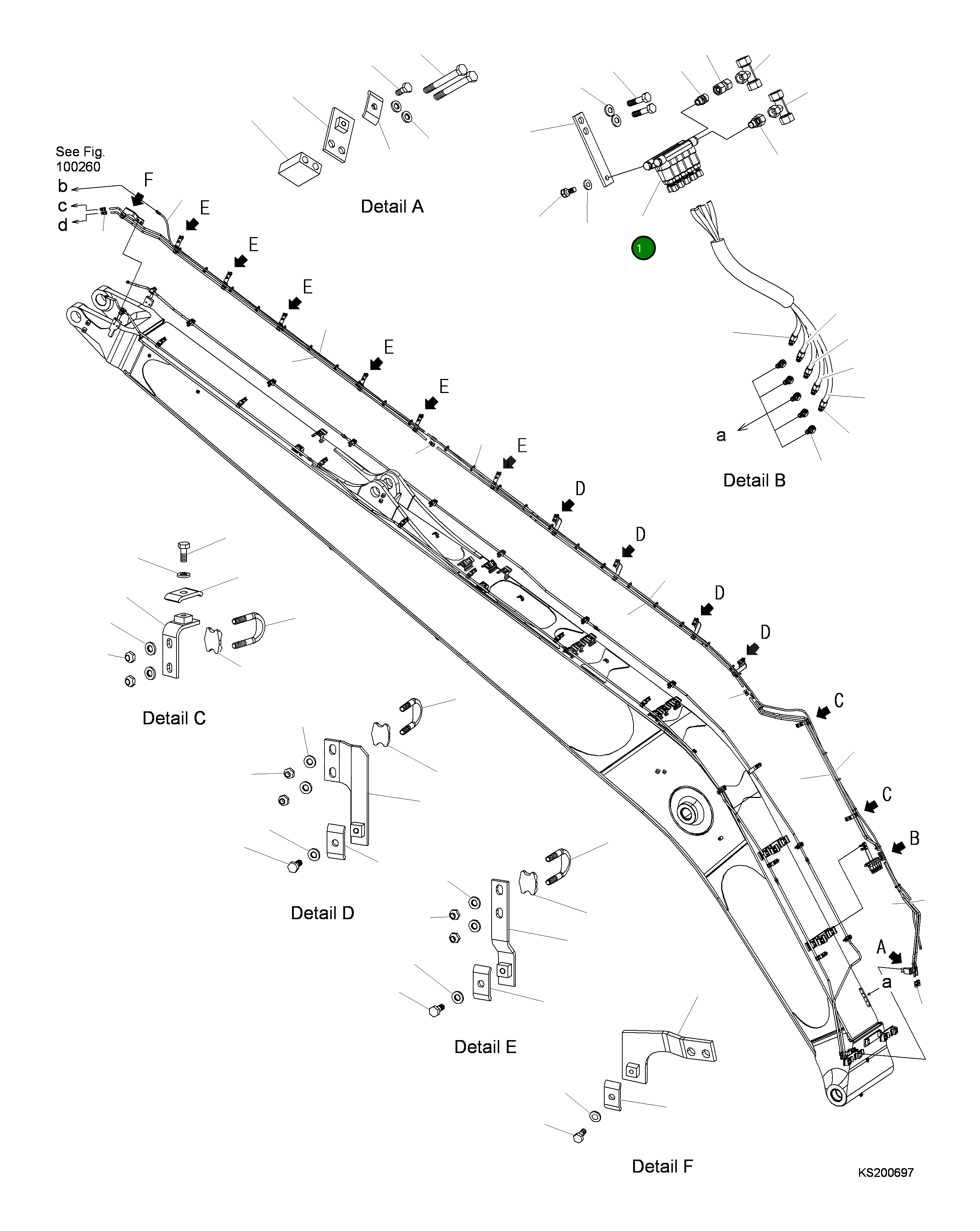 Блок в сборе 207-70-KH760 Komatsu