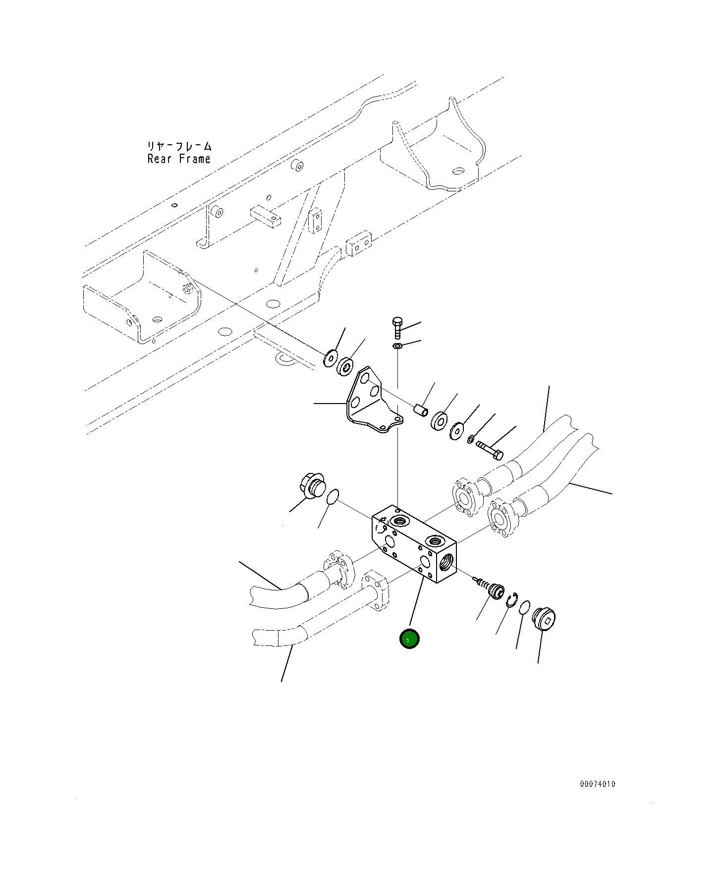 Блок 419-62-48141 Komatsu