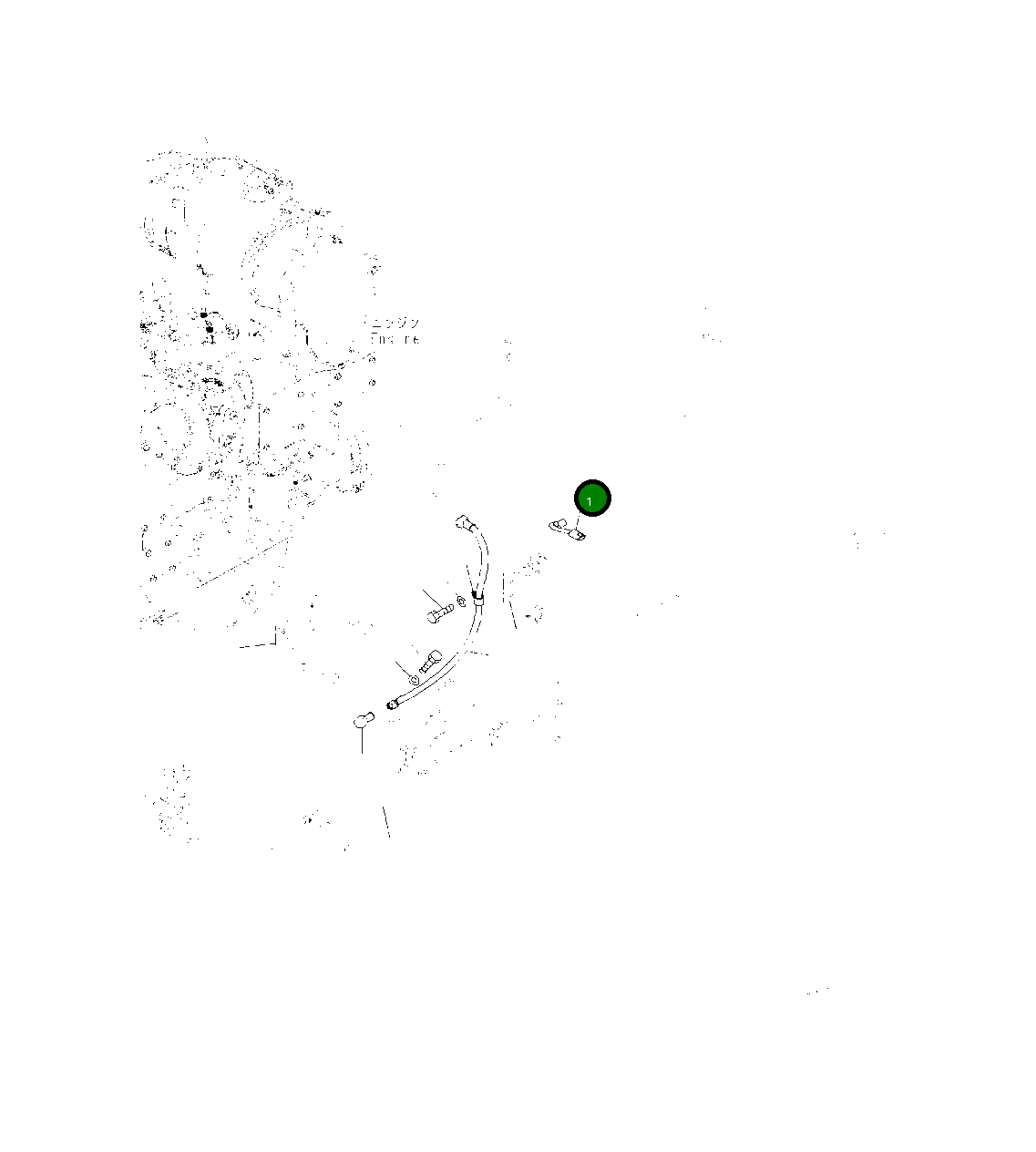 Кабель 419-Z91-5220 Komatsu