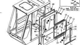 Кронштейн 201-54-53180 Komatsu