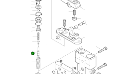 Золотник J98J1005 Komatsu