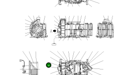 Жгут проводов TW536019-9721 Komatsu