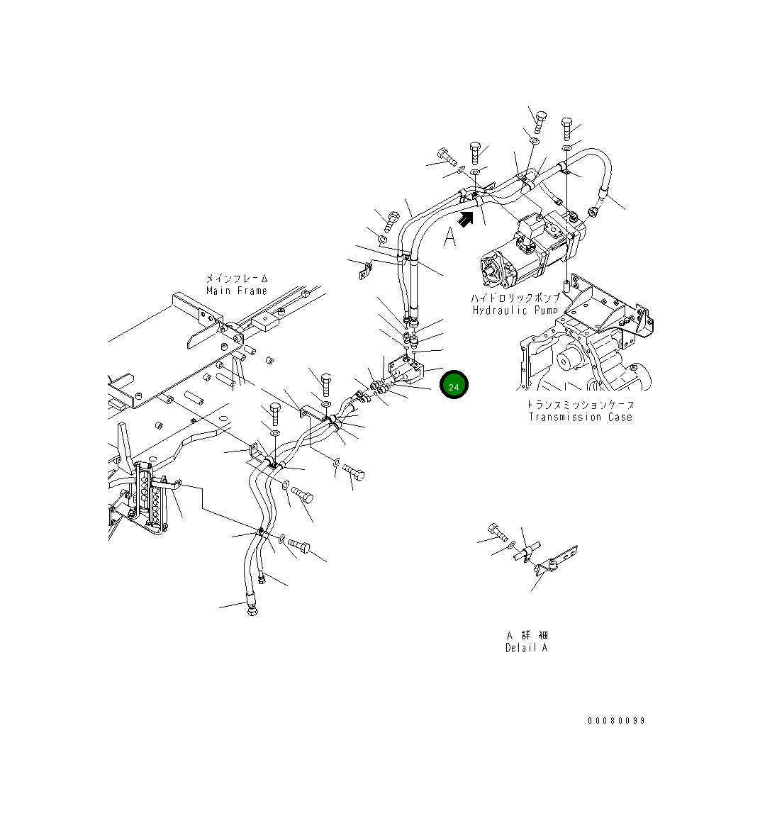 Блок 23B-62-53550 Komatsu