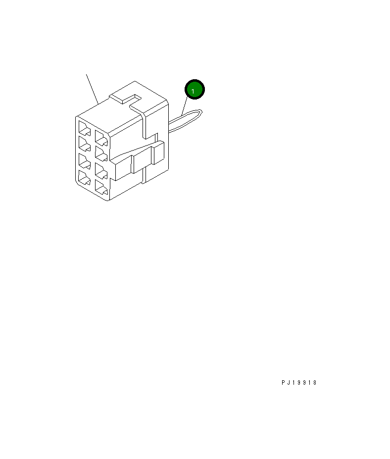 Выключатель 21P-06-K2261 Komatsu