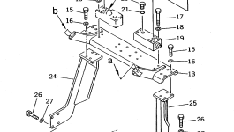 Кронштейн 207-970-5141 Komatsu