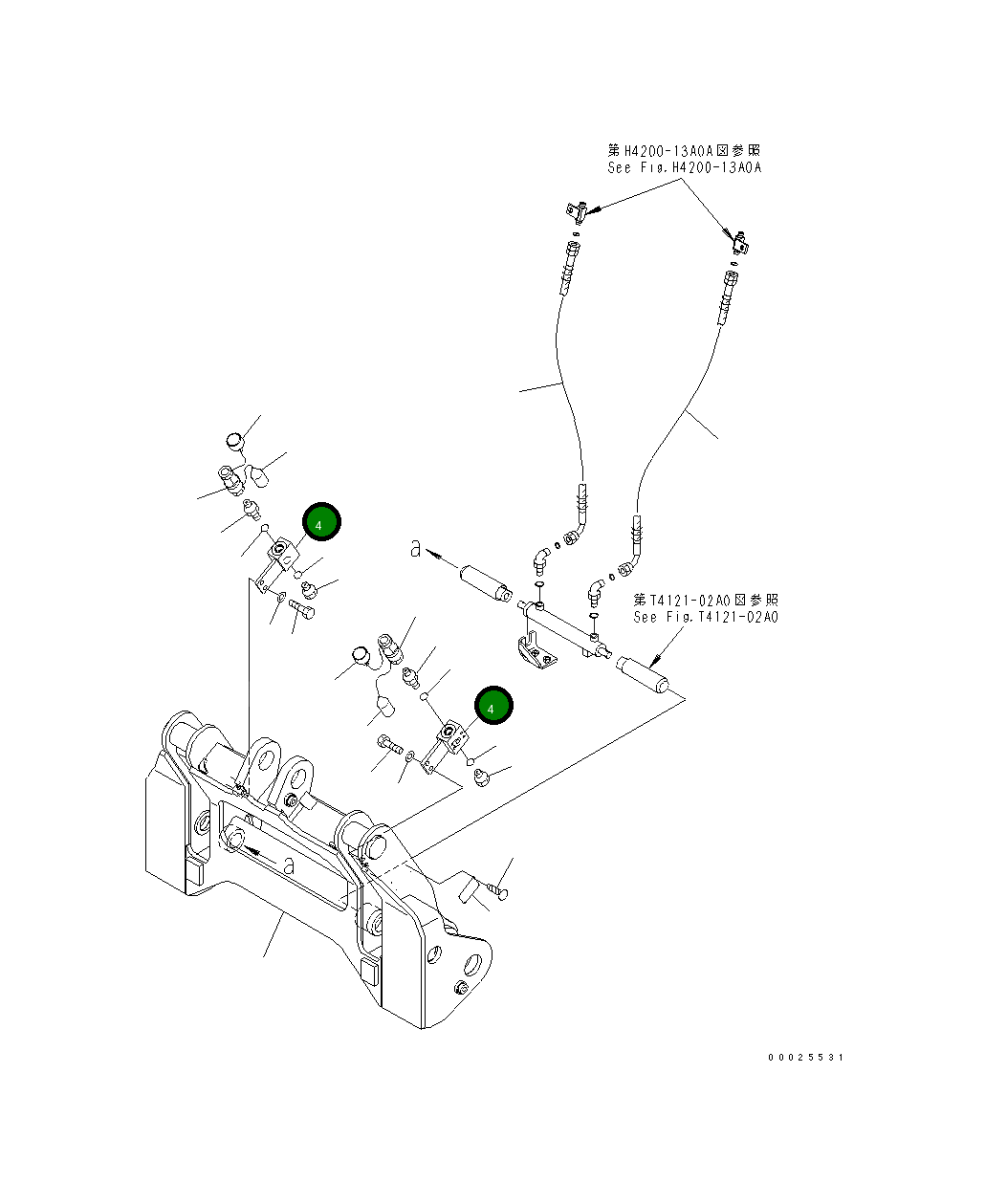 Блок 417-T90-3370 Komatsu