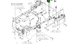 Жгут проводов 416-06-32570 Komatsu