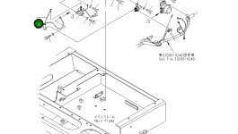 Кабель 20Y-06-22872 Komatsu