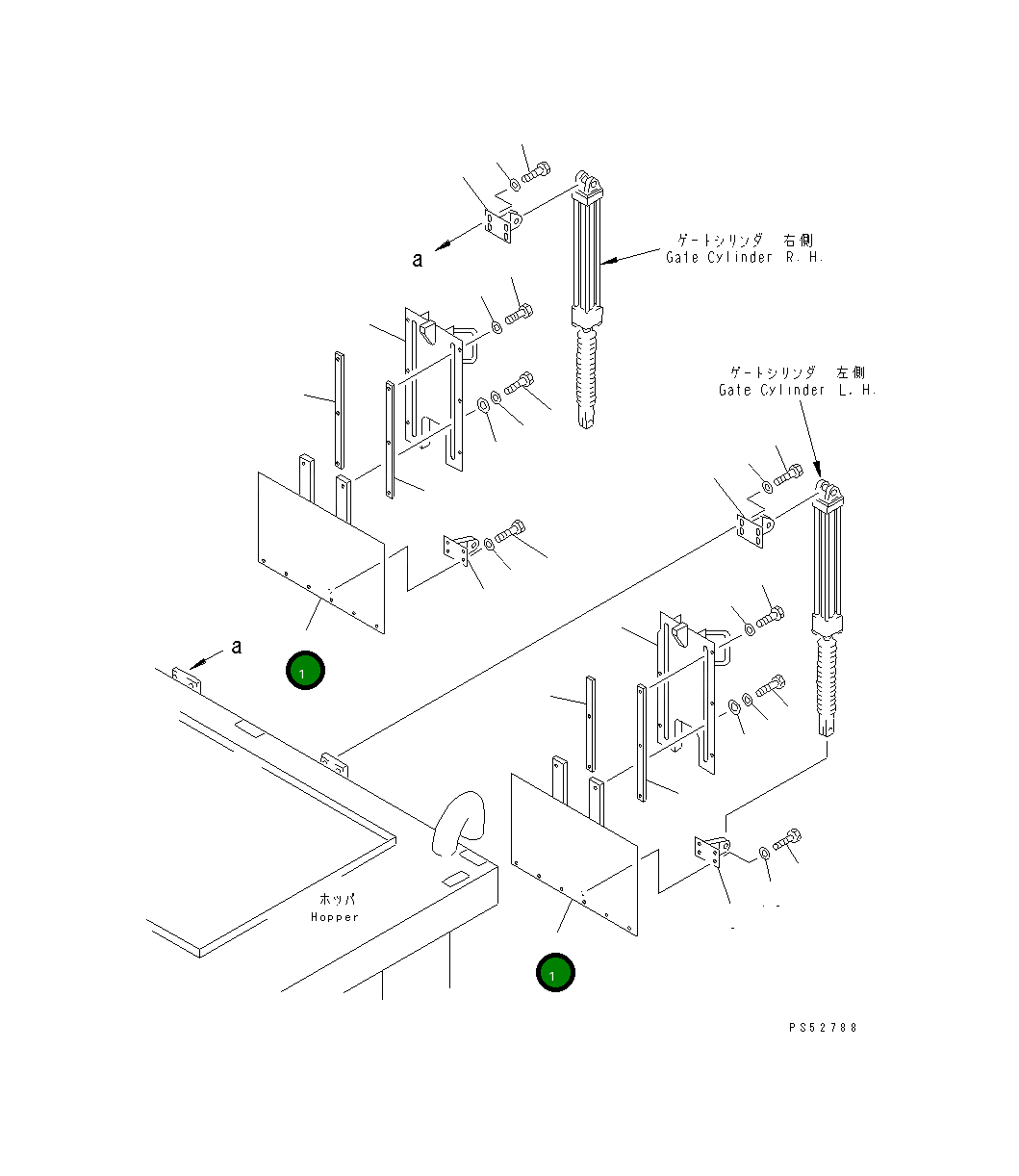 Затвор 277-70-11570 Komatsu