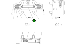Золотник UC1720001566 Komatsu