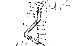 Кронштейн 569-54-63440 Komatsu