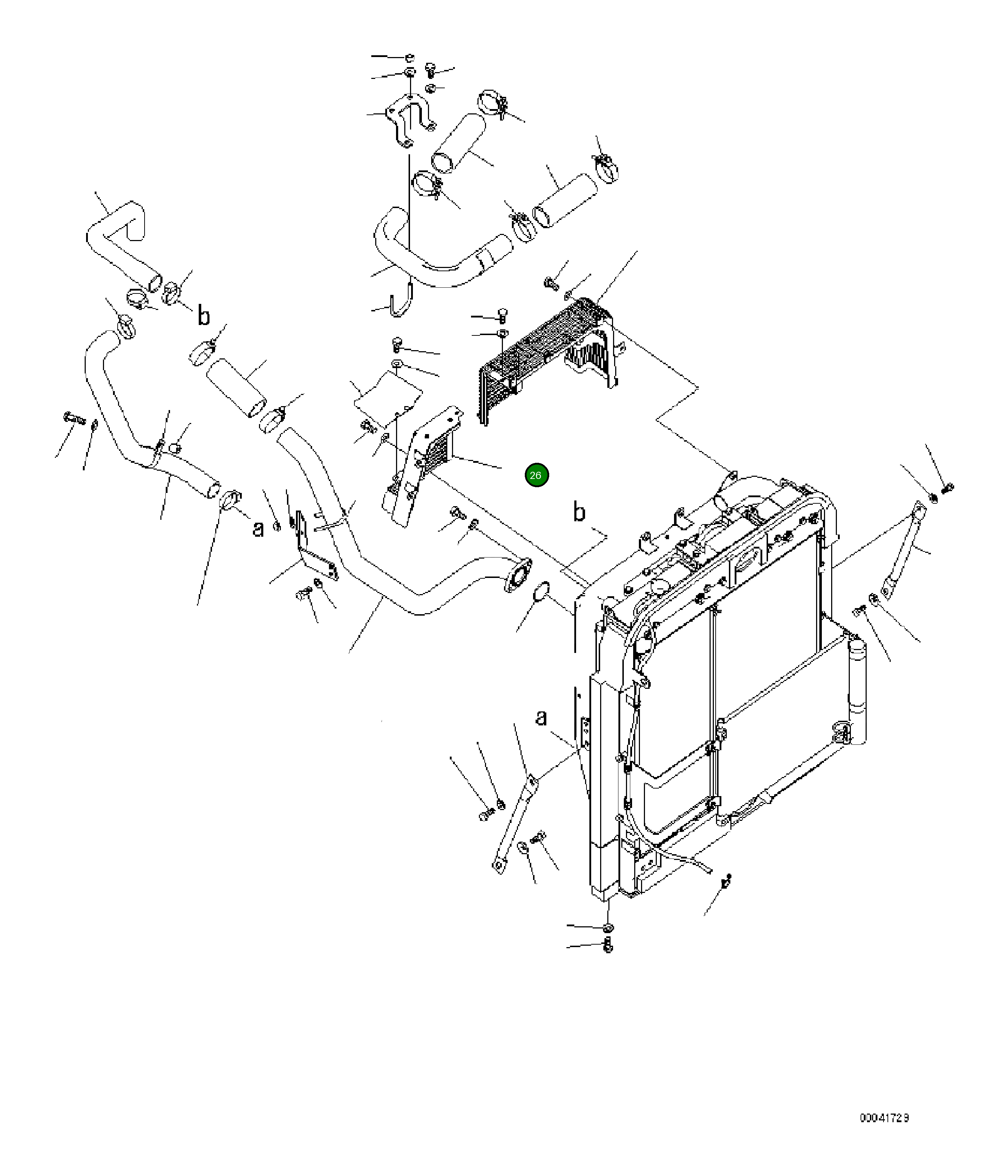 Защитный кожух 20Y-03-48110 Komatsu