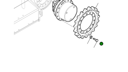 Бортовая передача 21W-60-R1201 Komatsu