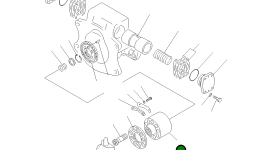 Блок в сборе, передний 708-25-00400 Komatsu