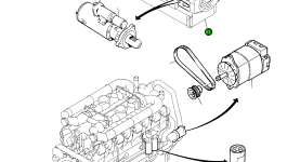 Дизельный двигатель 634 120 40 Komatsu