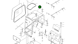 Защитный кожух 20U-54-46110 Komatsu