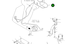 Жгут проводов 418-S98-2241 Komatsu