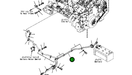 Кабель 425-06-42230 Komatsu