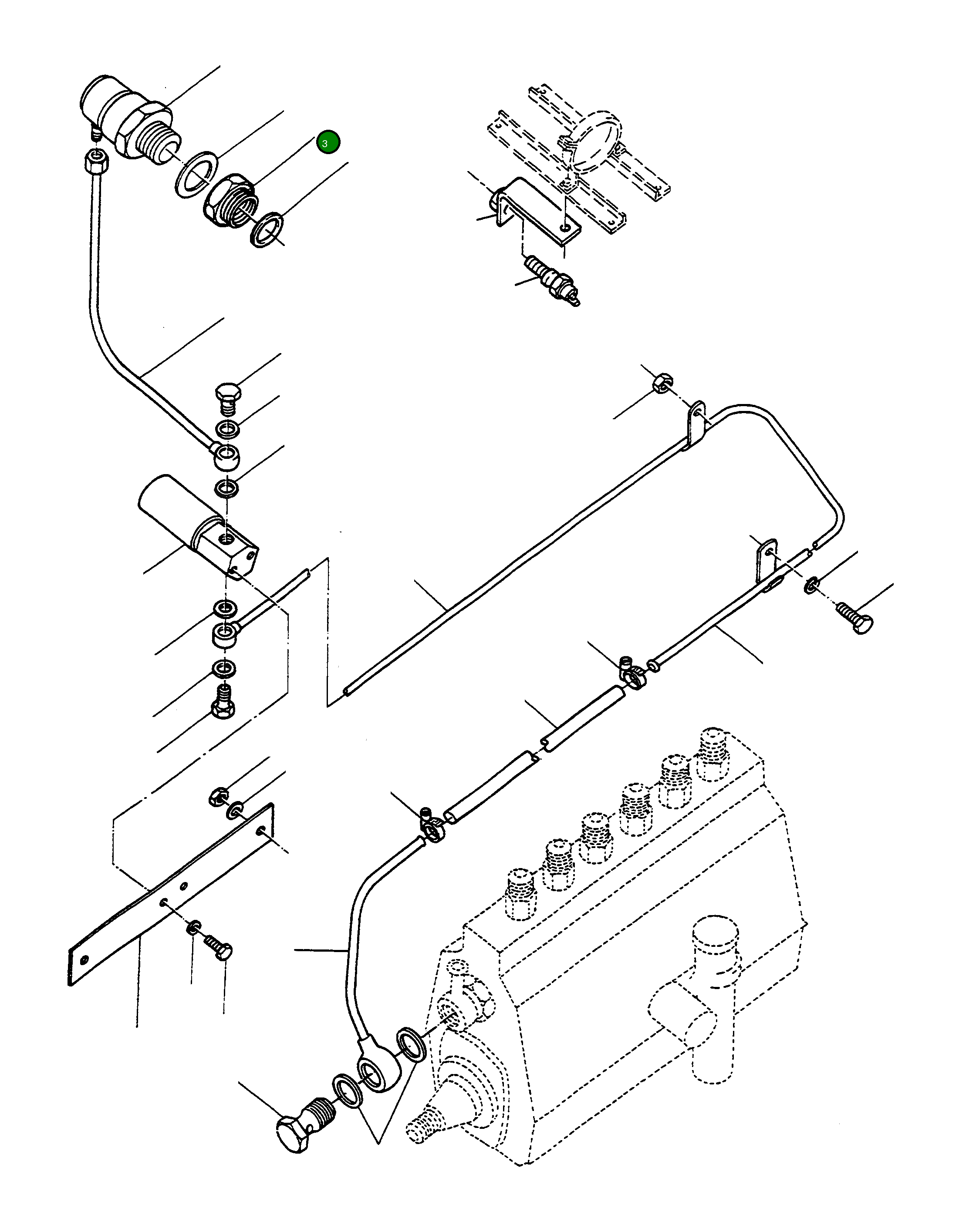 Вставка 3076916M1 Komatsu