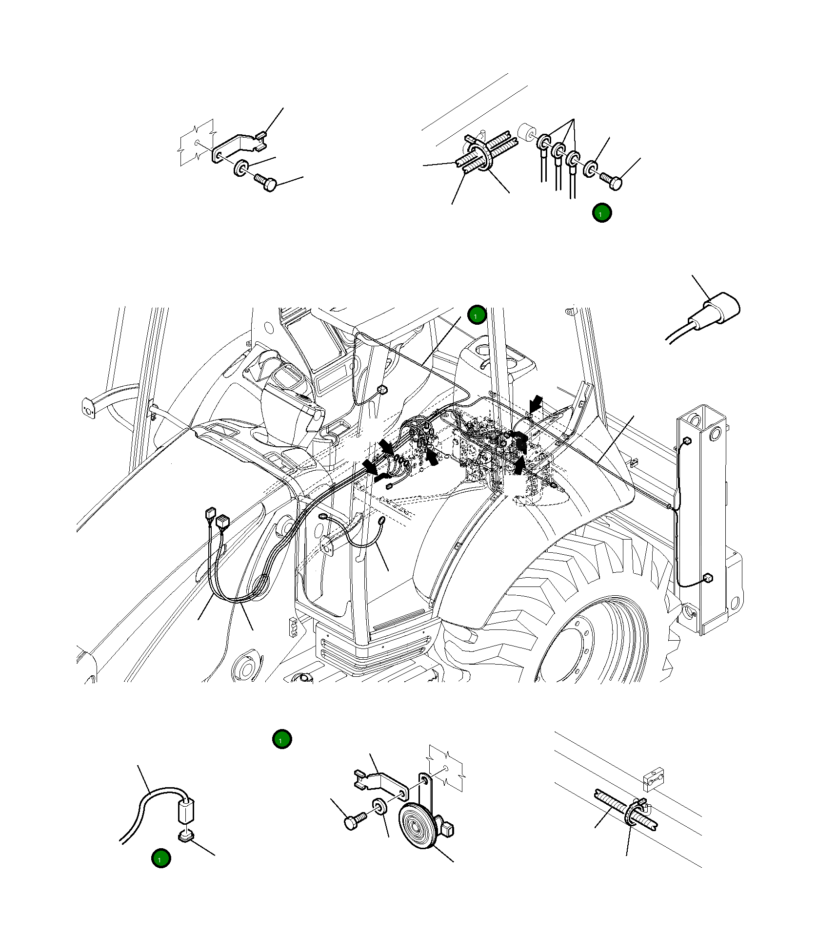 Жгут проводов 42N-06-11750 Komatsu